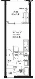 GENOVIA池袋 (ジェノヴィア池袋) 3階 間取り図