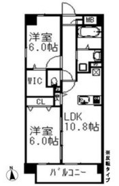 プライムアーバン千駄木 501 間取り図