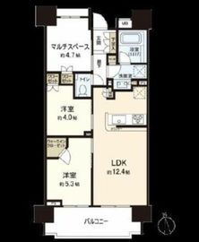 パークホームズ元浅草 6階 間取り図