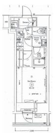 ARKMARK渋谷初台 (アークマーク渋谷初台) 7階 間取り図