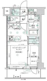 プレシスヴィアラ鵜の木 4階 間取り図