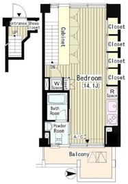 ROKA TERRAZZA （ロカテラーザ） 2302 間取り図