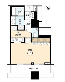 ステーションガーデンタワー 13階 間取り図