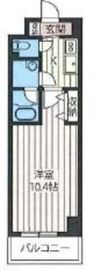 エスティメゾン秋葉原 1206 間取り図