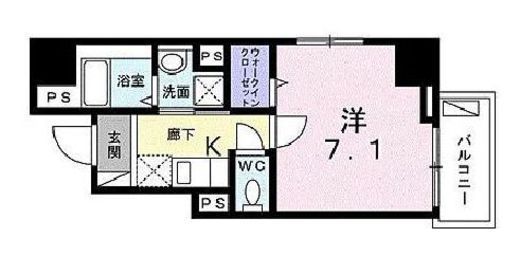 ファヴール本郷 301 間取り図