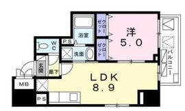 ファヴール本郷 502 間取り図