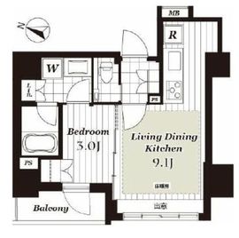 CONOE一番町 3階 間取り図