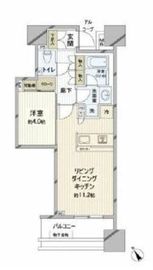 パークホームズ横濱山下公園 4階 間取り図