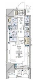 コンシェリア新宿イースト 7階 間取り図