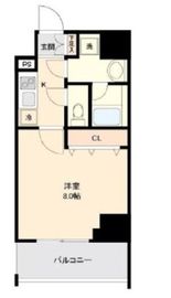 リテラス大島 3階 間取り図