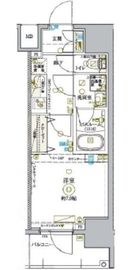KDXレジデンス池袋ウエスト 1102 間取り図