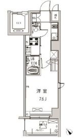 グローリア十条 401 間取り図