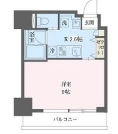 リーフコンフォート赤羽 307 間取り図