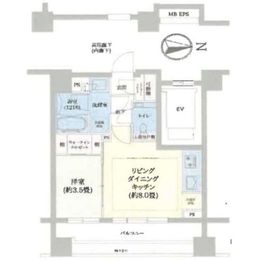 ピアース品川中延 3階 間取り図
