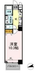 BLESS志村坂上 305 間取り図