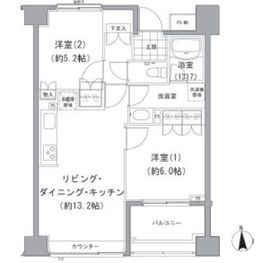 エーデル練馬 408 間取り図