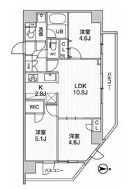 Weave Place KunitachiⅡ (ウィーヴプレイス国立Ⅱ) 204 間取り図