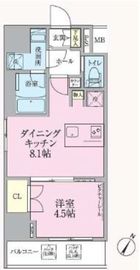 ARKMARK渋谷初台 (アークマーク渋谷初台) 3階 間取り図