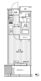 桜ヒルズ九段北 503 間取り図