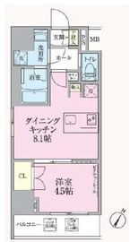 ARKMARK渋谷初台 (アークマーク渋谷初台) 11階 間取り図