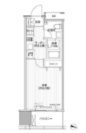 桜ヒルズ九段北 603 間取り図