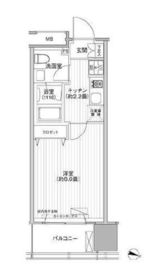 桜ヒルズ九段北 504 間取り図