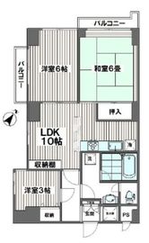 ライオンズマンション池袋 3階 間取り図