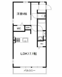 アトラス青山レジデンシャル 9階 間取り図