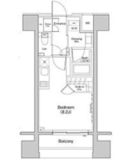 ザ・パークハビオ荏原中延プレイス 1202 間取り図