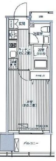桜ヒルズ九段北 903 間取り図