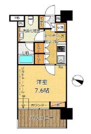 イクサージュ目黒 4階 間取り図