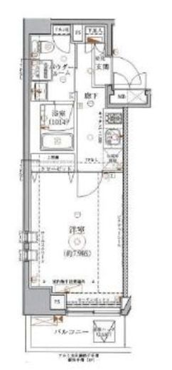 パティーナウィリア武蔵小杉 5階 間取り図