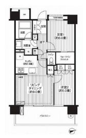 イニシア蒲田 2階 間取り図