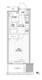 桜ヒルズ九段北 804 間取り図