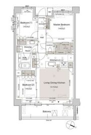 パークホームズ西池袋 2階 間取り図