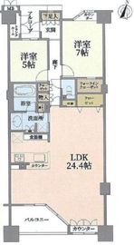 ルネ上野桜木 9階 間取り図