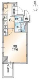 オーキッドレジデンス明石町 203 間取り図