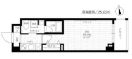 ステージグランデ神楽坂 4階 間取り図