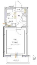 サウンドプルーフプロ大森 203 間取り図