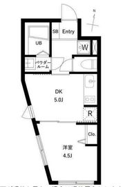 WHARF蒲田west 301 間取り図