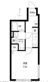 WHARF蒲田west 503 間取り図