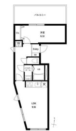 WHARF蒲田west 401 間取り図