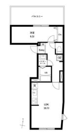 WHARF蒲田west 404 間取り図