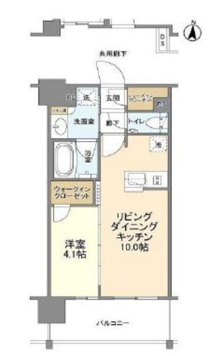 JP noie 阿佐ヶ谷 (ジェーピーノイエ阿佐ヶ谷) 405 間取り図