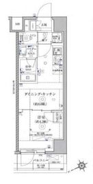 RELUXIA亀戸 (リルシア亀戸) 1階 間取り図