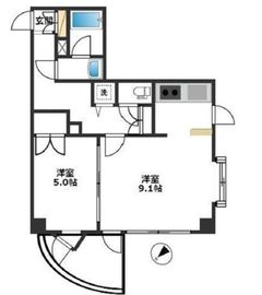イトーピアアルファシティ池袋 3階 間取り図