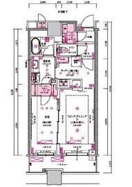 目黒第一マンションズ 1102 間取り図