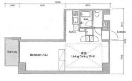 ALBA 603 間取り図