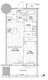 桜ヒルズ九段北 611 間取り図