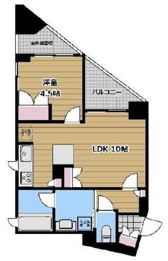 コンフォルテハイム池袋 6階 間取り図